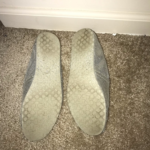sparkly silver toms - Picture 4 of 4